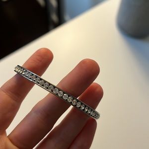 COACH silver bangle bracelet! Perfect condition, hardly worn